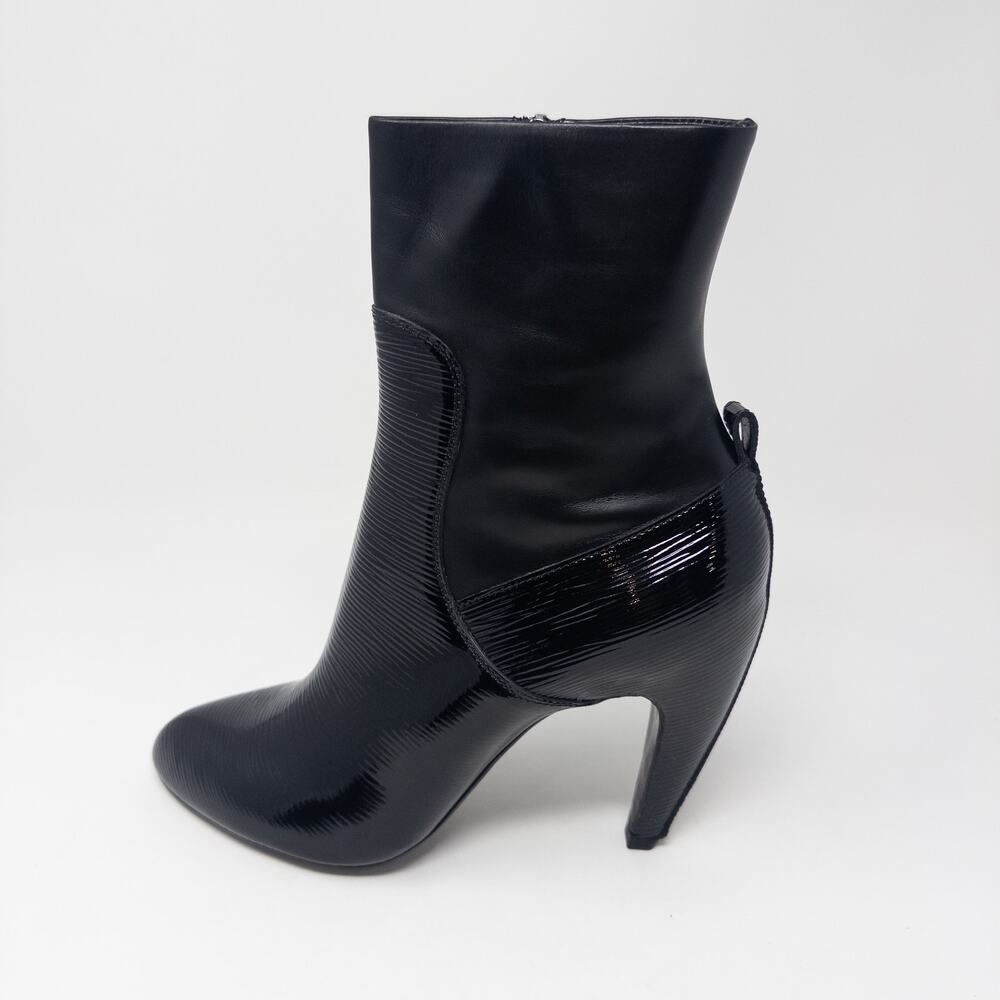 Louis Vuitton Eternal Half Boot Patent Leather Boots Size 40 EU 10 US